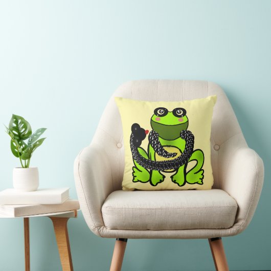 Aangepaste vriendschaps cadeau kussen (Stoel)