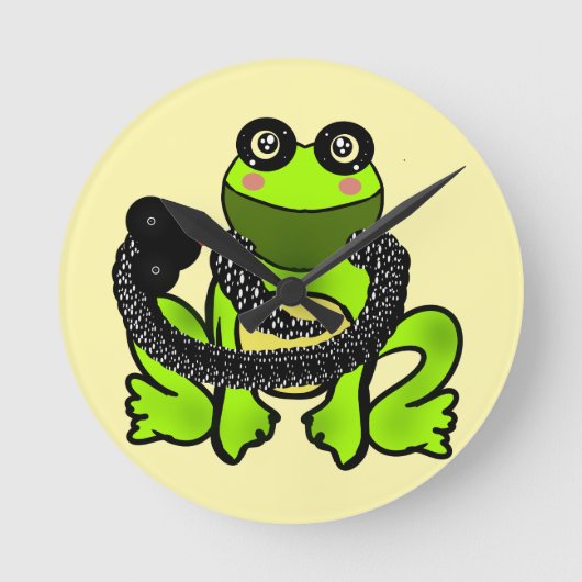 Aangepaste vriendschaps-cadeau ronde klok (Voorkant)