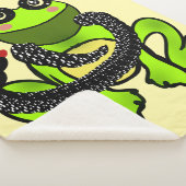 Aangepaste vriendschaps-cadeau sherpa deken (3/4)