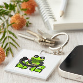 Aangepaste vriendschaps cadeau sleutelhanger (Voorkant Rechts)