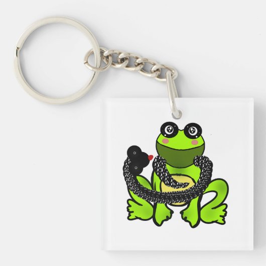 Aangepaste vriendschaps cadeau sleutelhanger (voorkant)