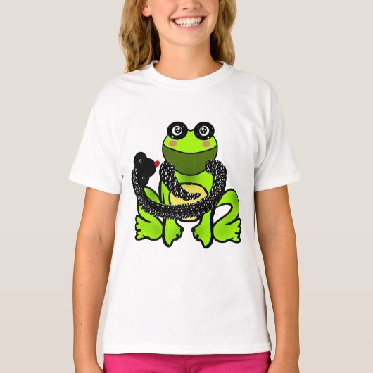 Aangepaste vriendschaps cadeau t-shirt (Voorkant)