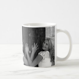 Aangepaste vriendschapsfoto 11oz koffie Mok van Za