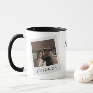 Aangepaste vriendschapsmok met foto en namen mok