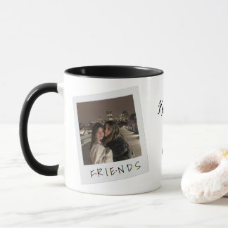 Aangepaste vriendschapsmok met foto en namen mok