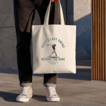 Aangepaste vrijgezellenfeest cadeaus golfreis brui