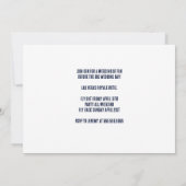 Aangepaste vrijgezellenfeest Las Vegas Trip Casino Kaart (Achterkant)