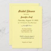 Aangepaste Vrijgezellenfeest minimalistische eenvo Kaart (Voorkant / Achterkant)