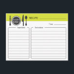 Aangepaste Vrijgezellenfeest-ontvangstkaart Briefkaart<br><div class="desc">Begin de bruid meteen af met een collectie recepten van al haar douchegasten. Neem deze recept-kaart op in de uitnodiging voor het douchen van de bruid.</div>