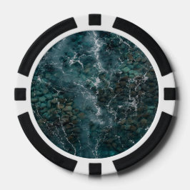 Aangepaste vrijgezellenfeest op zee poker chips