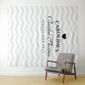 Aangepaste vrijgezellenfeest partij fotoshoot acht wandkleed (In Situ (horizontaal))