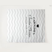 Aangepaste vrijgezellenfeest partij fotoshoot acht wandkleed (Voorkant (horizontaal))