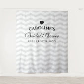 Aangepaste vrijgezellenfeest partij fotoshoot acht wandkleed (Voorkant)