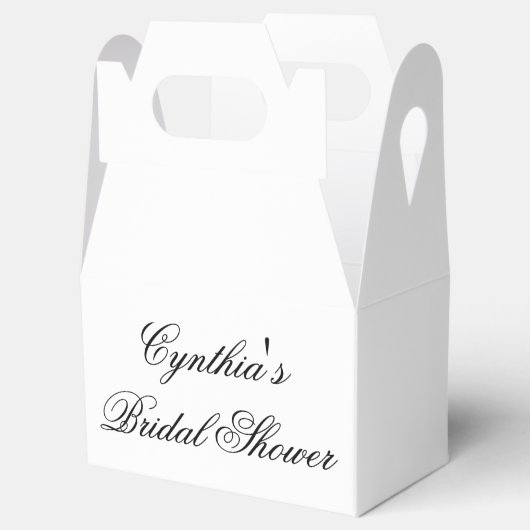 Aangepaste Vrijgezellenfeest Party Favor Boxes Bedankdoosjes (Geopend)