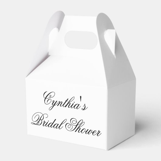 Aangepaste Vrijgezellenfeest Party Favor Boxes Bedankdoosjes (Voorkant Zijde)