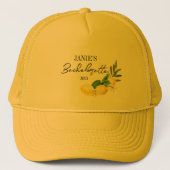 Aangepaste vrijgezellenhoed voor weekend | Amalfi- Trucker Pet (Voorkant)