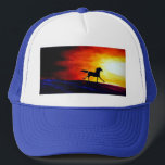 Aangepaste vrijheid wit en koninklijk blauw elegan trucker pet<br><div class="desc">Eigen vrijheid wit en koninklijk blauw elegant moderne Sjabloon trucker Hat.</div>