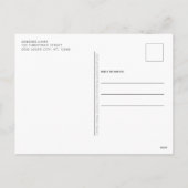 Aangepaste vrolijk kerstfeest voor hondenliefhebbe feestdagenkaart (Achterkant)