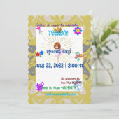 AANGEPASTE VROLIJKE en liefdevolle verjaardagsfees Kaart (Staand voorkant)