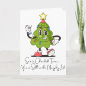 Aangepaste vrolijke kerst grappige citaten voor vr feestdagen kaart (Voorkant)