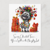 Aangepaste vrolijke kerst grappige citaten voor vr feestdagenkaart (Voorkant)