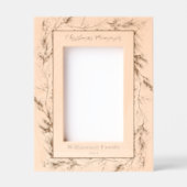 Aangepaste vrolijke Kerstmis Winter Botanical Gegraveerde Lijstjes (Voorkant)