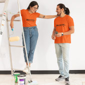 Aangepaste vrolijke vakantie Gepersonaliseerd Unis T-shirt