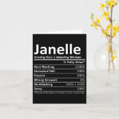 Aangepaste Vrouw Moeder Leuk Verjaardag Voedingsfe Kaart (Gele Bloem)