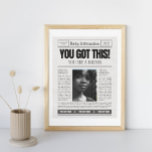 Aangepaste Vrouwen Affirmaties Krant Hoesje Pagina Canvas Afdruk<br><div class="desc">Voeg Uw eigen foto toe aan deze aangepaste vrouwen affirmaties krantenkaft pagina canvas print. Ja! dit is de perfecte kunst aan de muur, je staat op de cover van een dagelijkse affirmaties krant die verklaart dat je een badass bent en je hebt dit! met een aantal motiverende en inspirerende schrijf-up....</div>