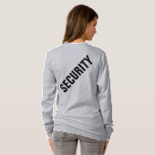 Aangepaste vrouwen Dubbelzijdige ontwerpbeveiligin T-shirt (Achterkant volledig)