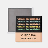Aangepaste vrouwen in de geneesmiddelrecirculatie magneet (Voorkant / Achterkant)