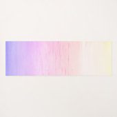 Aangepaste VSCO-esthetische paarse zonsopgang Yogamat (Achterkant (horizontaal))