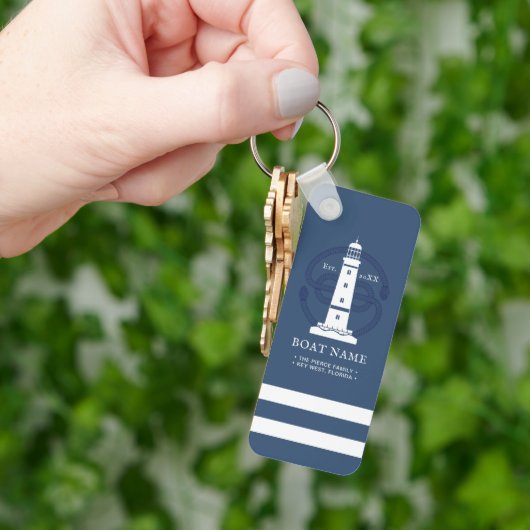 Aangepaste vuurtoren sleutelhanger (Hand)