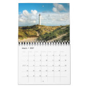 Aangepaste Vuurtorenkalender|Bewerkbare jaartekst Kalender (Mar 2027)