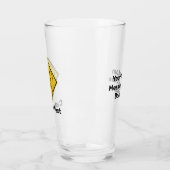 Aangepaste waarschuwing Diamond Sign Glas (Links)