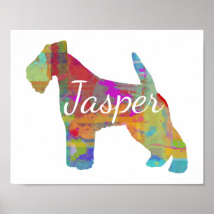 Aangepaste wand voor voetgangerwand voor voetgange poster