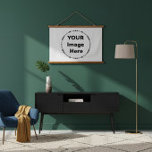 Aangepaste wanddecoratie: uw Afbeelding hier Hangend Wandkleed