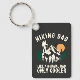 Aangepaste Wandelende Papa Als Een Normale Papa Ma Sleutelhanger
