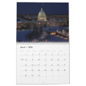 Aangepaste wandkalender - Wereldsteden Kalender (Mar 2026)