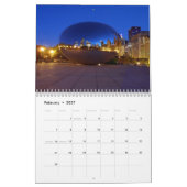 Aangepaste wandkalender - Wereldsteden Kalender (Feb 2027)