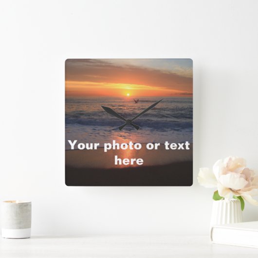 Aangepaste wandklok (Huis)