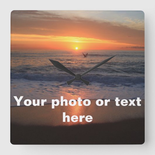 Aangepaste wandklok (Voorkant)