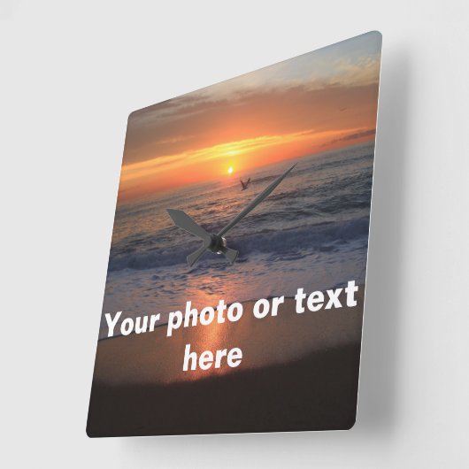 Aangepaste wandklok (Hoek)