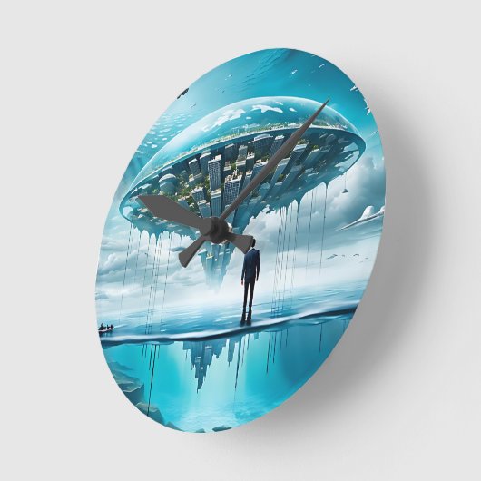 Aangepaste wandklok (Hoek)