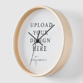 Aangepaste wandklok (Hoek)