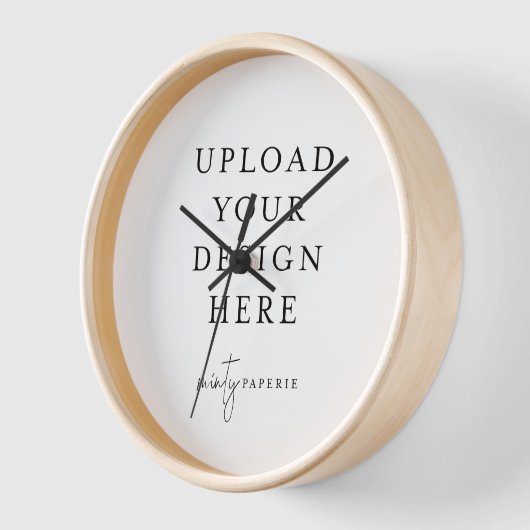 Aangepaste wandklok (Hoek)