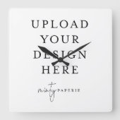 Aangepaste wandklok - doe het zelf (Voorkant)