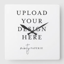 Aangepaste wandklok - doe het zelf