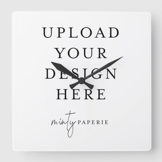 Aangepaste wandklok - doe het zelf (Voorkant)