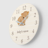 Aangepaste wandklok in het Beer Nursery (Hoek)